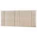 Cabeceira Modulada Queen 160 cm Com Led Linho Bege Milani Store