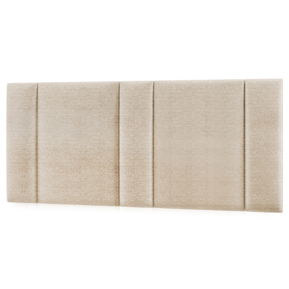Cabeceira Modulada Queen 160 cm Com Led Linho Bege Milani Store