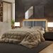 Cabeceira Modulada Queen 160 cm Com Led Linho Cinza Milani Store