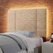 Cabeceira Modulada Solteiro 90 cm Com Led Boucle Bege Milani Store