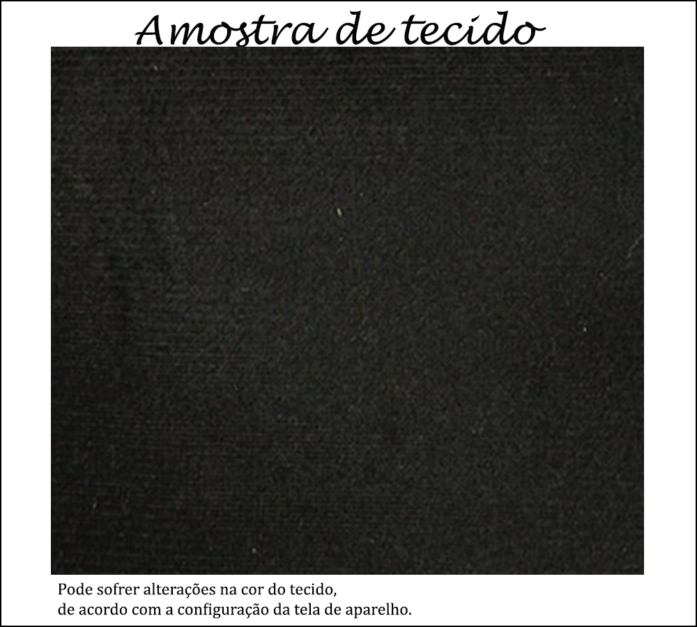 Cabeceira Queen 160cm Barbara Suede Preto ID Milani Store