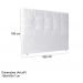 Cabeceira Queen 160cm Daiana Corano Branco ID Milani Store