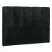 Cabeceira Queen 160cm Daiana Suede Preto ID Milani Store