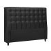 Cabeceira Queen 160cm Damares Corano Preto ID Milani Store