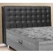 Cabeceira Queen 160cm Damares Corano Preto ID Milani Store