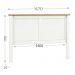Cabeceira Queen Madeira Maciça 9116 Branco Freijo Milani Store