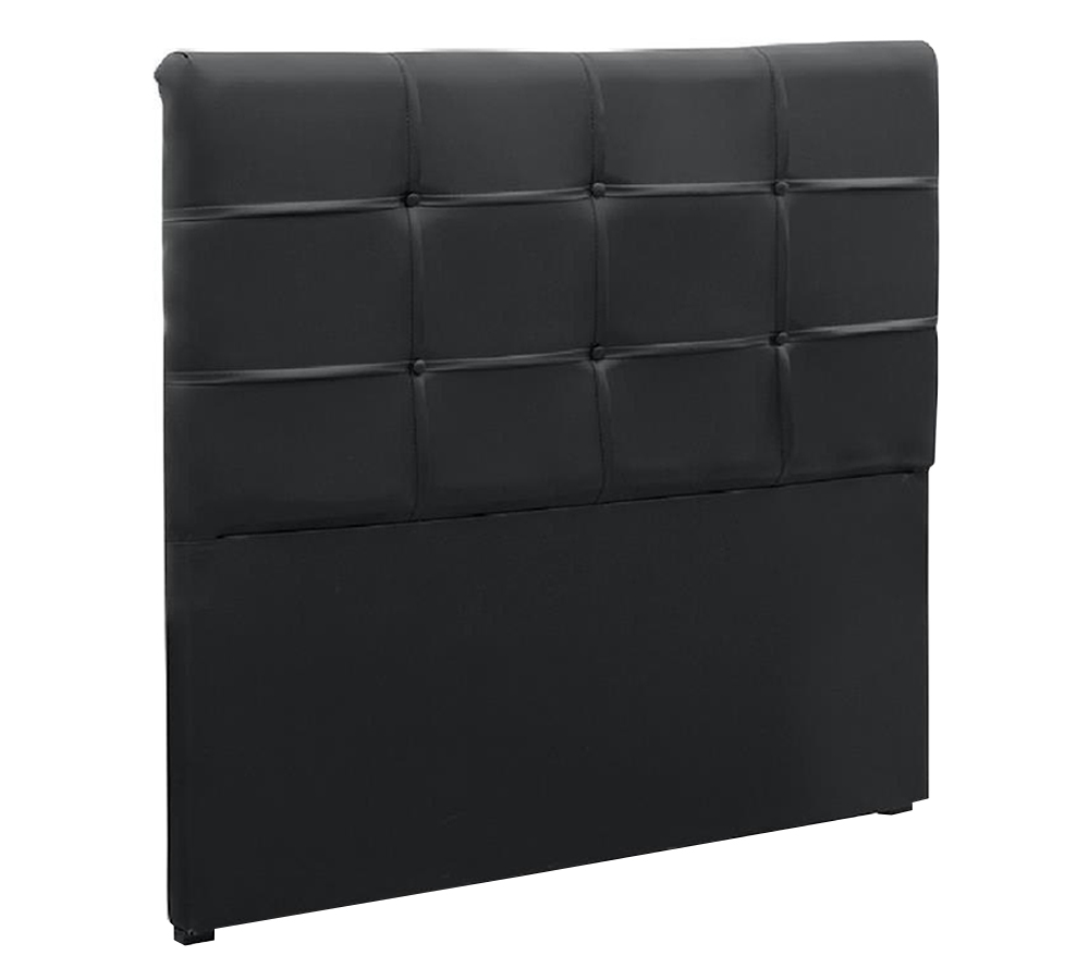 Cabeceira Solteiro 90cm Daiana Corano Preto ID Milani Store