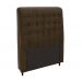 Cabeceira Solteiro 90cm Damares Suede Chocolate ID Milani Store