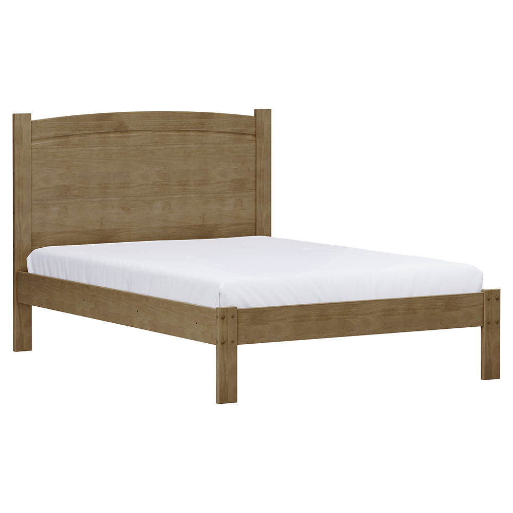 Cama Casal 02 Mesas de Cabeceira Madeira Maciça Freijo Milani Store