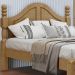 Cama Casal Classica Madeira Maciça 2259 Freijo Milani Store
