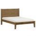 Cama Casal Madeira Maciça 02 Mesas de Cabeceira Freijo Milani Store