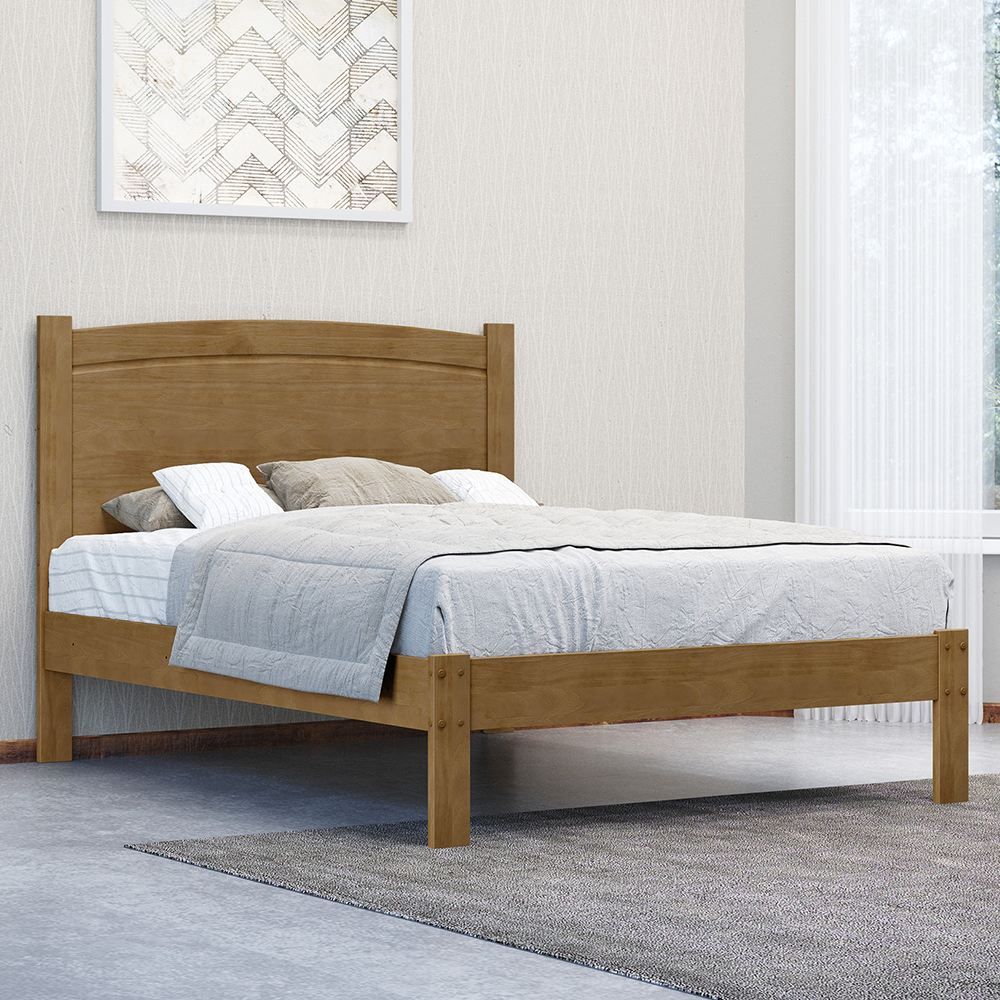 Cama Casal Madeira Maciça 1149 Freijo Milani Store