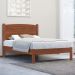 Cama Casal Madeira Maciça 1149 Imbuia Milani Store
