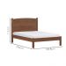 Cama Casal Madeira Maciça 1149 Imbuia Milani Store