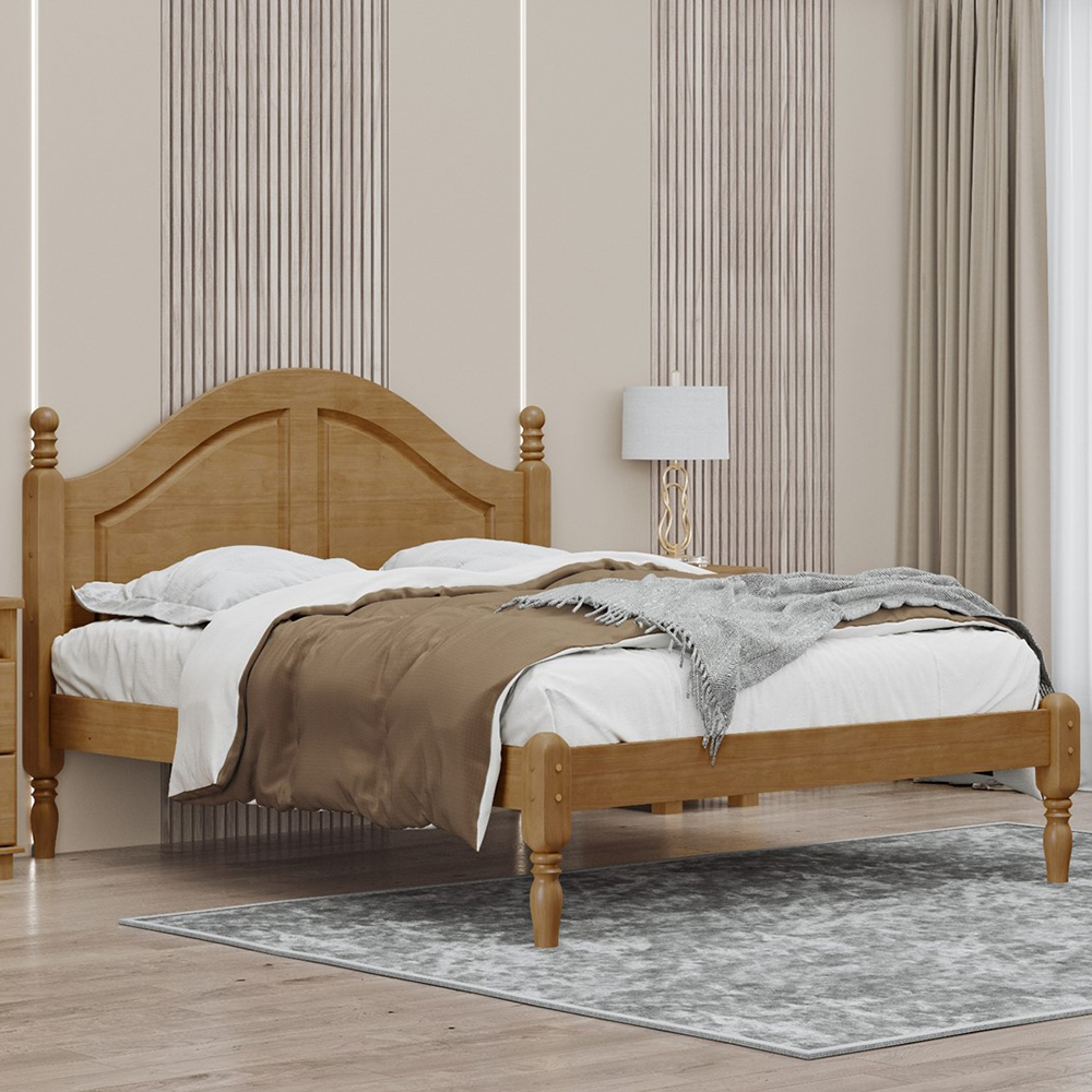 Cama Casal Madeira Maciça 2257 Freijo Milani Store