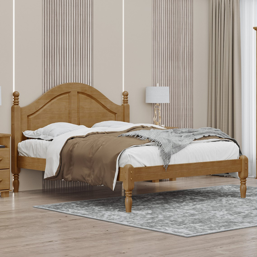 Cama Casal Madeira Maciça 2257 Freijo Milani Store