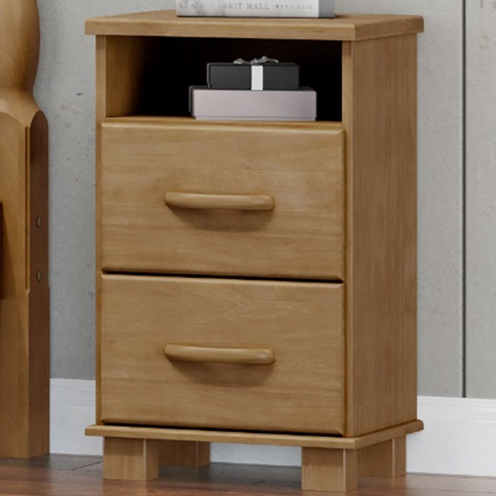 Cama Queen 02 Mesas de Cabeceira Madeira Maciça Freijo Milani Store