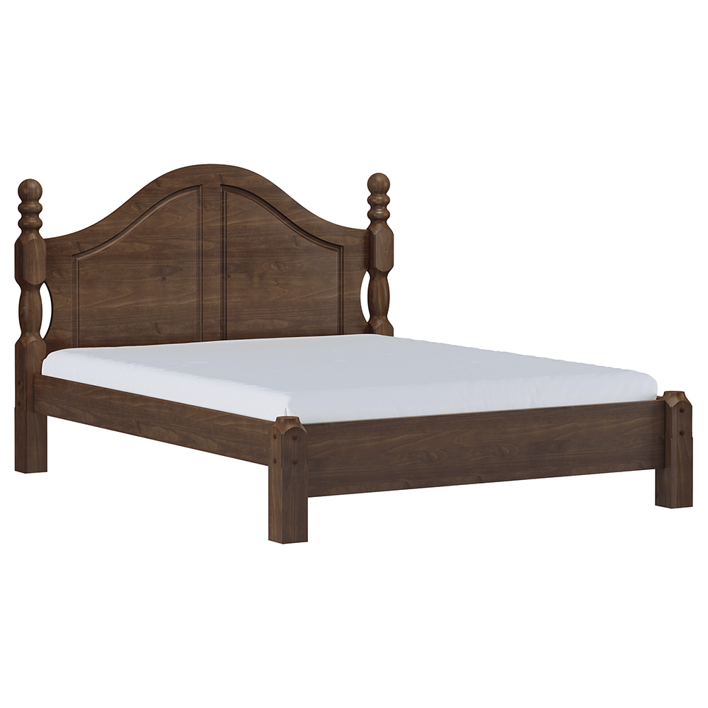Cama Queen Classica 02 Mesas de Cabeceira Madeira Maciça Cafe Milani Store