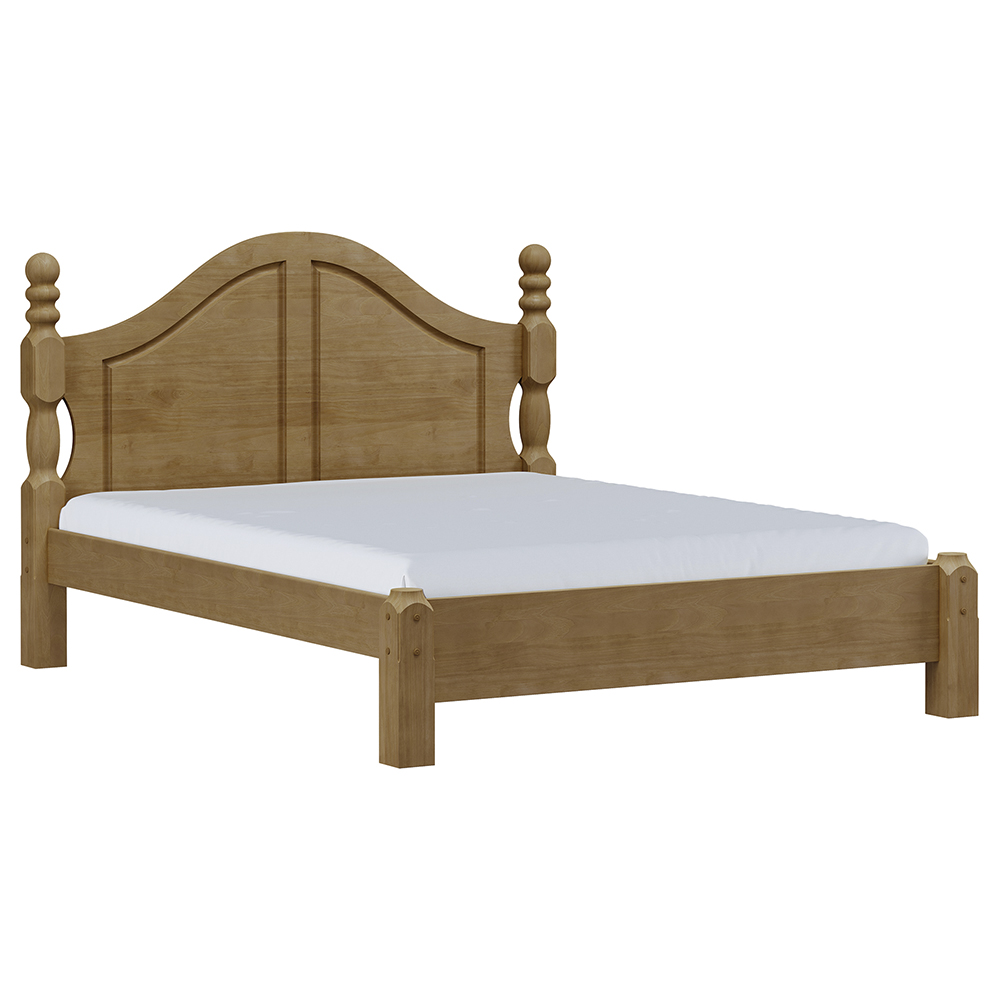 Cama Queen Classica 02 Mesas de Cabeceira Madeira Maciça Freijo Milani Store
