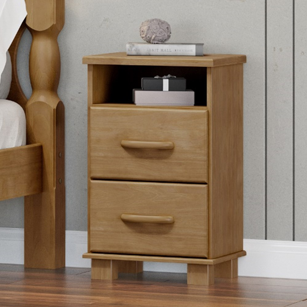Cama Queen Classica 02 Mesas de Cabeceira Madeira Maciça Freijo Milani Store