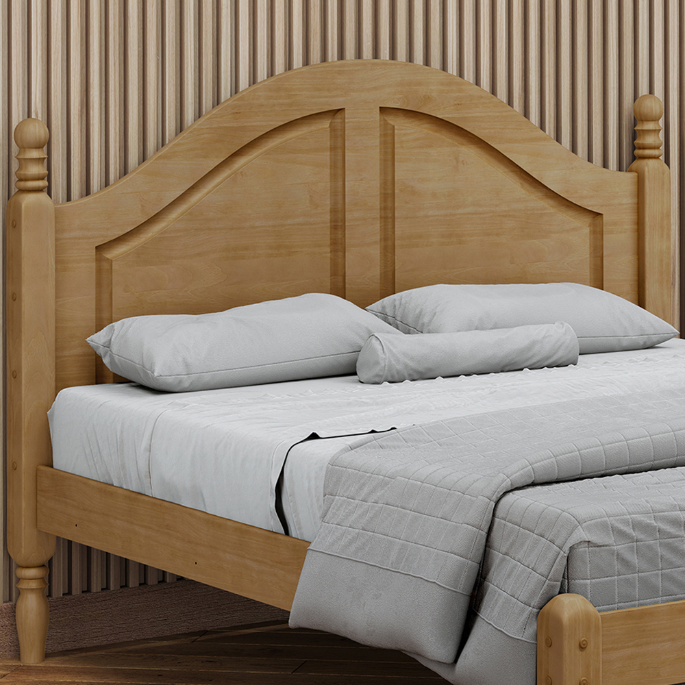 Cama Queen Madeira Maciça 2258 Freijo Milani Store