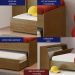 Cama Solteiro Bicama Cabeceira Bau 220x88 BB28 Diamond Dtall