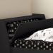 Cama Solteiro Bicama Cabeceira Bau 220x88 BB28 Preto Dtall