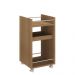 Carrinho Bar 3 Prateleiras E Rodizios 74X40 cm 4628 Cinamomo ARLY