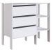 Closet 03 Gavetas DB001 Branco PP Milani Store