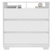 Comoda 3G com Nicho Vegas 91 cm 11685 Branco INCP