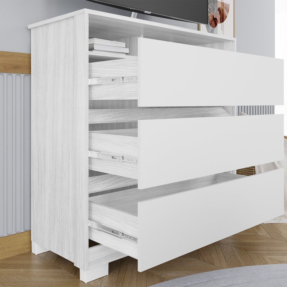 Comoda 3G com Nicho Vegas 91 cm 11685 Branco INCP