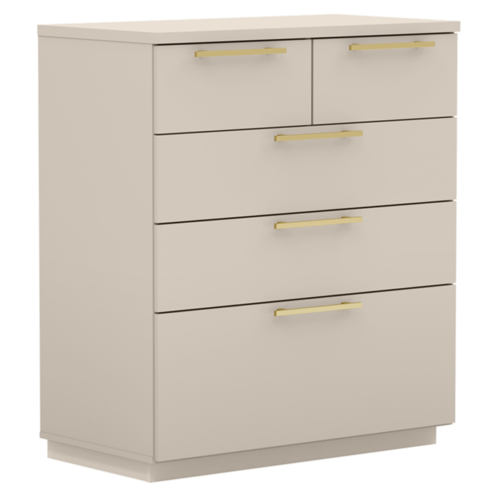 Comoda 4 Gavetas 1 Gavetao 93 cm DUB 20032 Fendi VLR