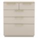 Comoda 4 Gavetas 1 Gavetao 93 cm DUB 20032 Fendi VLR