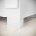 Comoda 4 Gavetas 1 Porta 100 cm VEG CO028 Branco Neve MXM