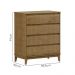 Comoda 4 Gavetas MDF 81 cm 2801 Freijo Milani Store