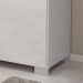 Comoda 5 Gavetas 2 Portas 152 cm OLS CO008 Branco Neve MXM
