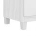 Comoda 5 Gavetas 57 cm Moden 2259 Branco Flex INCP