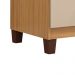 Comoda 5 Gavetas 57 cm Moden 2259 Carvalho Am Off White INCP