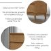 Comoda 6 Gavetas MDF 125 cm 2815 Freijo Milani Store