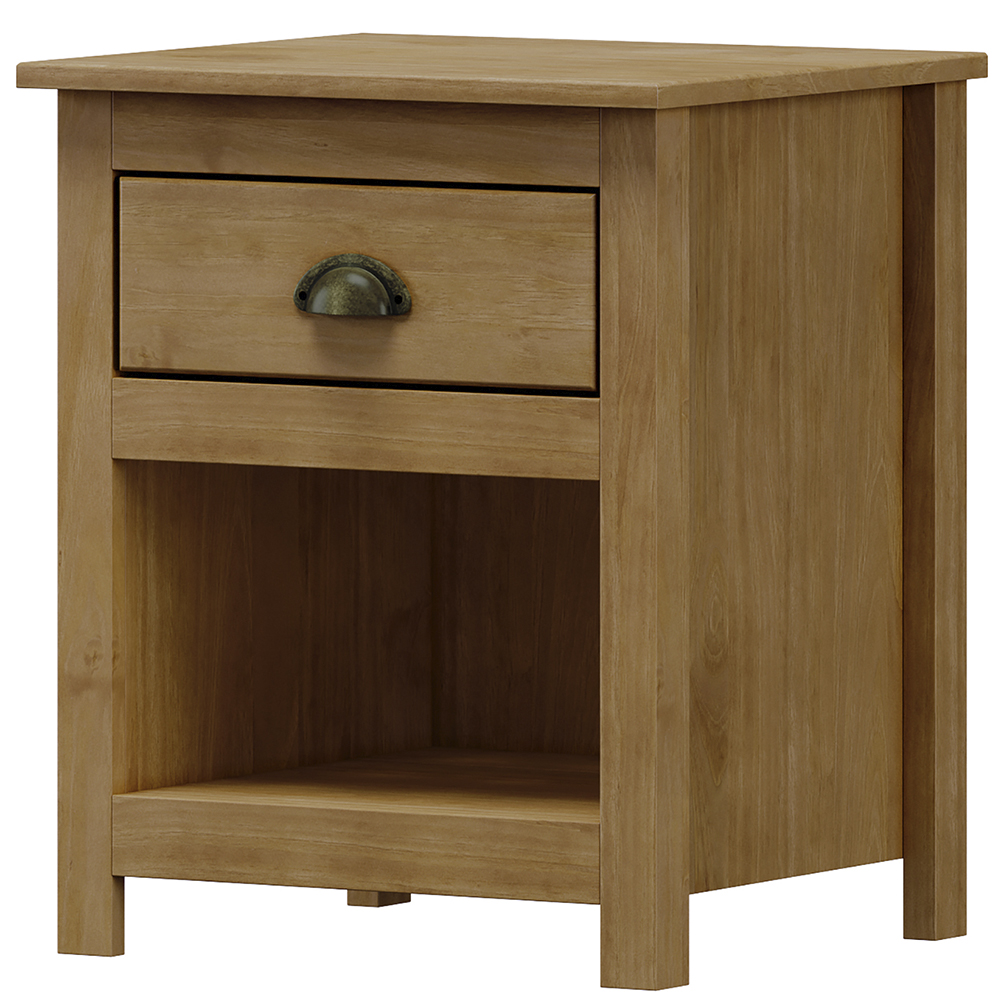 Comoda 8 Gav e 02 Mesas de Cabeceira Madeira Maciça Freijo Milani Store