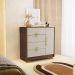 Comoda Com Espelho 4 Gavetas 1P 93 cm BEL Imbuia Fendi VLR