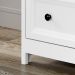 Comoda Para Quarto 6 Gavetas 120 cm DM217 Branco Dtall