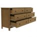 Comoda Para Quarto 6 Gavetas 146 cm DM221 Diamond Dtall