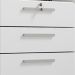 Comoda Rack 2P 4G Madri 121 cm Branco INCP