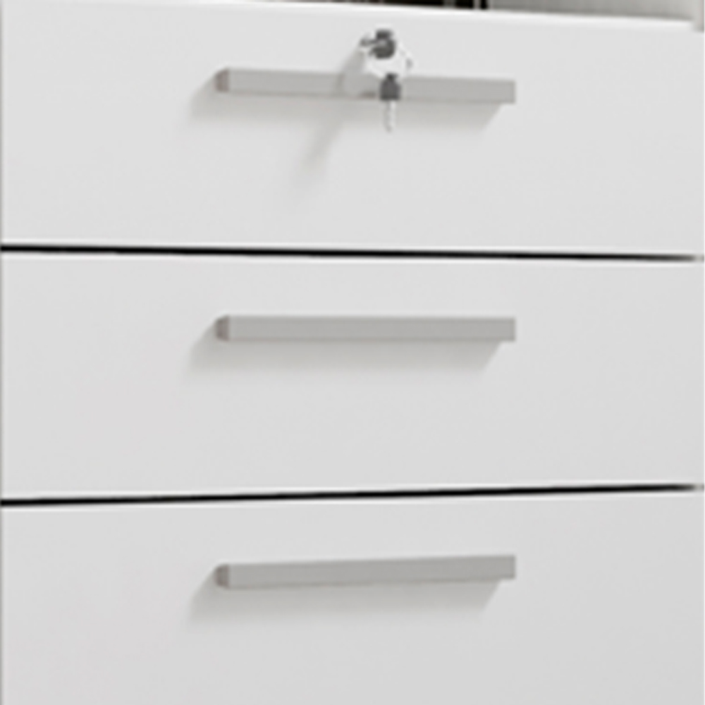Comoda Rack 2P 4G Madri 121 cm Branco INCP