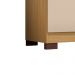 Comoda Rack 2P 4G Madri 121 cm Carvalho Am Off White INCP