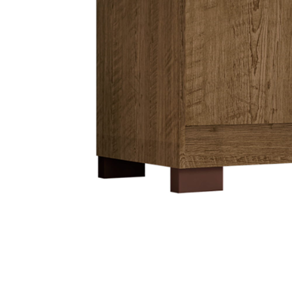 Comoda Rack 2P 4G Madri 121 cm Malbec INCP