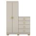 Comoda Roupeiro 120 cm 2 Portas CRIS 20034 Fendi VLR