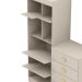Comoda Roupeiro 120 cm 2 Portas CRIS 20034 Fendi VLR