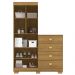 Comoda Roupeiro 120 cm 2 Portas CRIS 20034 Nature VLR